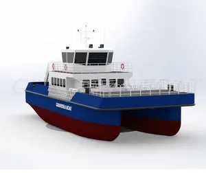 Grandsea 24m/80ft 바람 농장 서비스 배 알루미늄 배 뗏목 workboat
