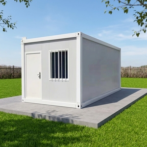 Maison conteneur préfabriquée à assemblage rapide 3m*3m*3m, structure en acier isolée, design moderne, bureau extérieur portable - Product Image 2