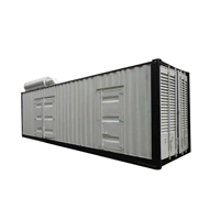 Générateur conteneurisé conforme à la norme EPA Tier 2, 900 kW, émissions écologiques