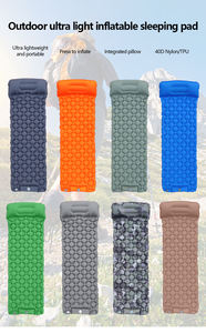 Hot Selling Outdoor Portable Folding Wasserdichte Luft Aufblasbare Matratze Einzel Wasserdichtes Luft schlaf bett mit eingebauter Pumpe - Product Image 6