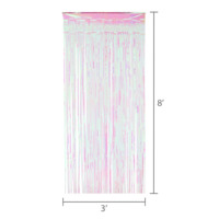 Rideau à franges métalliques, rideaux en feuille d'aluminium pour décorations de fond de fête d'anniversaire, de mariage, de baby shower et de Noël