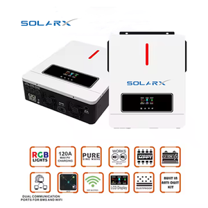 Inversor Solar Busbyr Eco Wifi GPRS de 3KW, 4.2KW, 5KW, 6.2KW, 6.5KW, 8KW y 10KW con Control MPPT para Monitoreo Remoto - Product Image 2