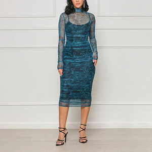 Impresión personalizada de noche último polinesio, fiesta tribal Puletasi Samoa conjunto de vestidos samoanos con hombros descubiertos para mujer/ - Product Image 5
