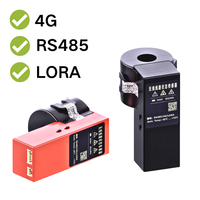 Transformateur de courant sans fil à noyau divisé auto-alimenté YUCHENG, capteur de température et de courant 2-en-1, 0-800A, 4G Lora RS485 ZigBee