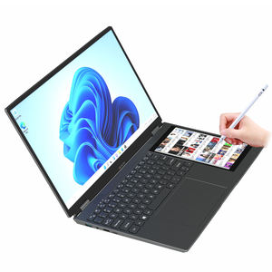 Ultrabook de Doble Pantalla al Mejor <span class=keywords><strong>Precio</strong></span>, 15.6\" + 7\" Pantalla Táctil, Función de Reconocimiento Facial con <span class=keywords><strong>ID</strong></span> Facial, Portátil de Aluminio N95 - Product Image 2