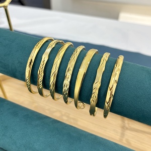 Jxx Luxury Dubai Jewelry <b>24K</b> <b>Gold</b> Plated <b>Bracelet</b> for Women Wholesale Fashionable Bangle - Product Image 3