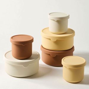 Reusable Silicone Lunch Meal Box Microwave Heating Special & Sealed for Food Preservation for <b>Presents</b> - Product Image 1
