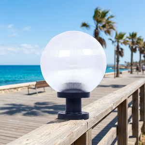 Factory Price 250mm <b>Solar</b> LED IP65 E27 Base Outdoor <b>Pillar</b> <b>Light</b> - Product Image 2