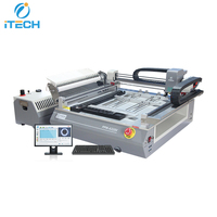 Máquina de Colocación de Componentes SMT Económica ITECH PPM-A320V, Tipo Escritorio, para Ensamblaje de PCB LED