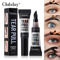 Crème à sourcils professionnelle longue tenue, résistante à l'eau et à la transpiration, facile à appliquer, 7,5 ml