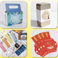 Op maat gemaakte bedrukte verpakkingsband |   Fruit Gift Shop Productenbox met aangepaste verzegeling