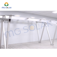 Struttura di montaggio del sistema di Carport solare in alluminio impermeabile Pv solare Carport