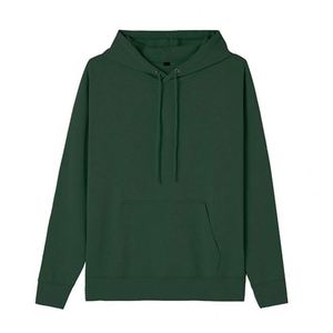 Sweat-shirt à capuche personnalisé pour homme, coupe oversize, broderie 3D, en polaire, pour l'hiver, streetwear, grandes tailles - Product Image 3