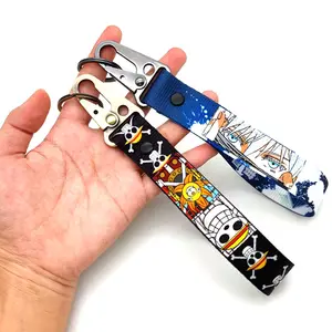 YYX telefon anahtarlık sapanlar kordon tuşları halat naylon bilek anahtarlık uzun kayış Charms karabina Anime JDM anahtar kayışı