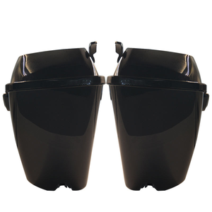 Alforjas Traseras ABS de 24L para Motocicleta, Estilo Bagger, para Road King, Street Glide, Chopped, 2014-2023 - Product Image 4