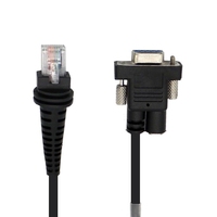 ODM OEM personalizado MDB9 a RJ50 RS232 Puerto cobre puro código QR escáner lector conector Cable para Honeywell 1900/1200g/1250