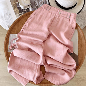 <span class=keywords><strong>Pantalon</strong></span> <span class=keywords><strong>Femme</strong></span> Ample Décontracté <span class=keywords><strong>Taille</strong></span> Haute Polyvalent Rétro Nouvelle Collection Automne 2026 – Vente en Gros pour Boutiques - Product Image 3