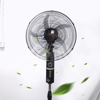 Fabricant OEM ODM – Nouveau produit : Ventilateur sur pied électrique intelligent, rond, grande taille, pour la maison, personnalisable, 16, 18, 20 pouces