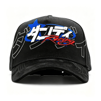 En Existencia, Sombreros Barbas INFERNO Originales, Gorras de Béisbol de 5 Paneles con Ala Ancha de Gamuza, Gorras Barbas Chrome X Ct