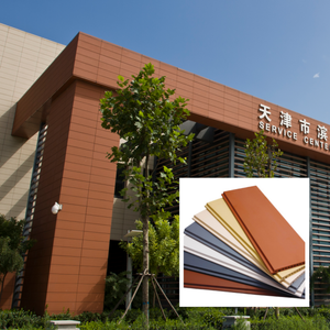 Material de Construcción de <span class=keywords><strong>Fachada</strong></span> Curva de Terracota Resistente a Altas Temperaturas, Ignífugo e Impermeable - Product Image 5