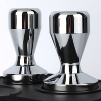 Presse-café abordable en fer massif chromé, outil de préparation d'espresso pour la maison et le café, accessoire pour porte-filtre 51mm 53mm 58mm
