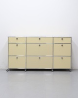 Modularer Faltbarer Edelstahl-Aufbewahrungsschrank, Wiederverstellbares Sideboard, Anrichte, Hausbar, Weinschrank, Wohnzimmermöbel