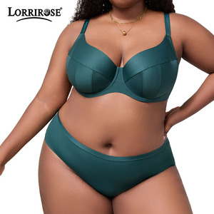 <span class=keywords><strong>Reggiseno</strong></span> Plus Size a Coppa Piena con Ferretto Push-Up, Sottile e Traspirante in Rete, Anti-Cedimento, Alto Supporto, Minimizer per Seni Grandi D J Cup, per Donne Curvy - Product Image 3