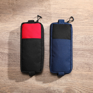 Tactical EDC Tool Bag Multi Functional Outdoor Storage With Card Holder And Knife Compartment Black Oxford Cloth Summer 2024 - Product Image 2