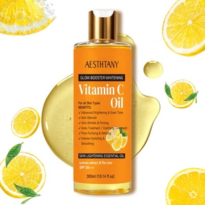 AESTHTANY Aceite Corporal con Vitamina C de 300 ml, Extracto de Árbol de Té, Purifica y Refina los Poros, Cuidado Diario Facial y Corporal, Venta al por Mayor OEM - Product Image 1