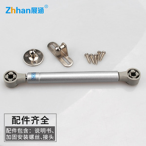 Zhan Han Downward Opening Door Gas Strut 10 Inch 100N Hydraulic Support For <b>Cabinets</b> And <b>Lockers</b> - Product Image 1