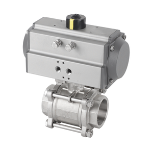 Bille pneumatique à double action ANSI/API/ISO/CE Q611F-16P à couple élevé, forgée, filetée, DN32, avec joint PTFE, OEM Q611F-16p - Product Image 4