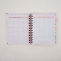 Agenda de planification de mariage, organisateur de calendrier quotidien, journal de budget de la mariée, bloc-notes, livre d'invités de mariage