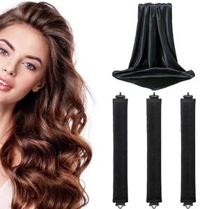 Rizador de Cabello sin Calor Grande, Juego de 4 Piezas, Personalizable con Logotipo, Venta al por Mayor, <span class=keywords><strong>para</strong></span> Mujeres, OEM ODM, Suave y Cómodo - Product Image 2