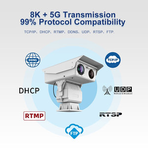 Caméra IP PTZ à double spectre Icape S2 8K AI 33MP 4/3" CMOS 18,84 mm <span class=keywords><strong>x</strong></span> 10,60 mm Capteur thermique Zoom optique 20x Vision nocturne 4G ROHS - Product Image 3