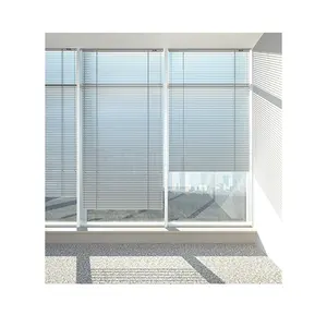 Horizontal different color venetian vertical blinds