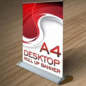 Özel taşınabilir Roll-Up ekran promosyon Pull-up Banner malzeme geri çekilebilir ve taşıması kolay - Product Image 6