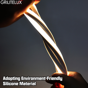 Tira de Luz LED de Neón Flexible, 3000K 6000K, COB, Tubo de Silicona, Corte Libre, Conexión Plug and Play, Tira de Luces de Neón sin Costuras - Product Image 3