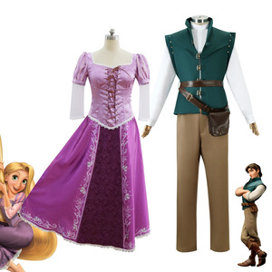 <span class=keywords><strong>Disfraz</strong></span> de Halloween para Adultos, Conjunto Completo de Cosplay, Juego de Roles, <span class=keywords><strong>Disfraz</strong></span> de Princesa <span class=keywords><strong>Rapunzel</strong></span> para <span class=keywords><strong>Mujer</strong></span>, <span class=keywords><strong>Disfraz</strong></span> de Flynn Rider para Hombre, Anime de TV y Películas - Product Image 2