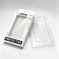 Boîte d'emballage en carton transparente portable pour téléphone portable, vente en gros, pour 18 Pro Max, électronique grand public