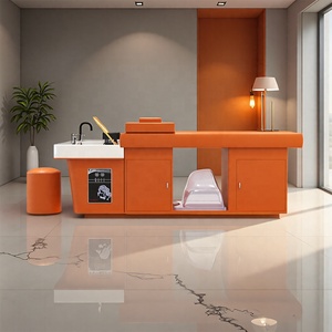 Fauteuils à <span class=keywords><strong>shampoing</strong></span> pour les salons de coiffure, les salons de coiffure et les spas Baignoires blanches pour lits de massage thaïlandais - Product Image 4