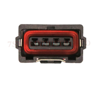 Adaptateur de prise de faisceau de câbles étanche à 4 broches avec bornes PA66 pour capteur de Position d'accélérateur automobile PB185-04326
