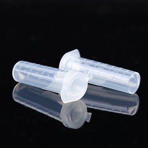 Yueside Centrifuge <b>Tubes</b> 2ml <b>Plastic</b> With Graduations And Caps For Laboratory Use - Product Image 1