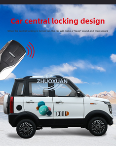 Voiture mini à 4 roues pour la mobilité partagée, à faible vitesse, avec recharge rapide, idéale pour la location urbaine - Product Image 4
