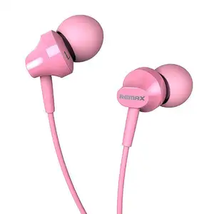 Remax OEM/ODM ucuz renkli RM-501 In-Ear kablolu mikrofonlu kulaklık Smartphone için