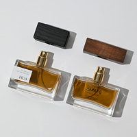 Flacon de Parfum Rectangulaire Spray Haute Qualité 50ml en Gros Usine