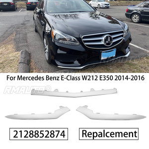Para Mercedes W212 E350 E200 E220 E250 E300 Sedán 2014-2016, Cubierta Cromada para Parachoques Delantero, Moldura de Rejilla, A2128852774 A2128852774 - Product Image 1