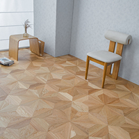 Parquet en chêne clair durable et résistant à l'usure, multicouche, conçu pour les bureaux et les villas