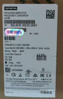 Variateur de fréquence triphasé 15 kW 6SL3210-1KE23-2AB1 avec filtre CEM intégré classe A, USS/Modbus RTU, sécurité STO, 380-480V, onduleur compact