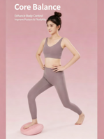 Coussin d'équilibre gonflable pour yoga et Pilates, disque de stabilité pour la maison et la salle de sport, vente en gros, OEM, usine