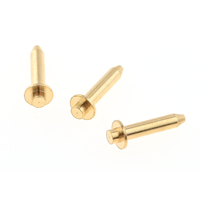 Broches de relais plaquées or, broches en laiton plaqué or, broches de capteur Honeywell 4R-PID, broches de capteur City Technology